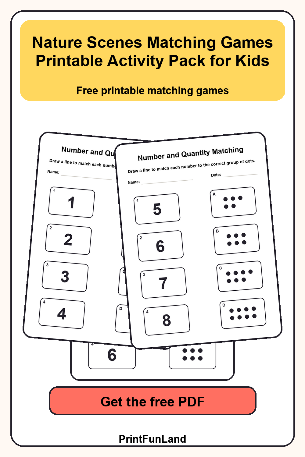 Nature Scenes Matching Games for Active Seniors Pinterest preview